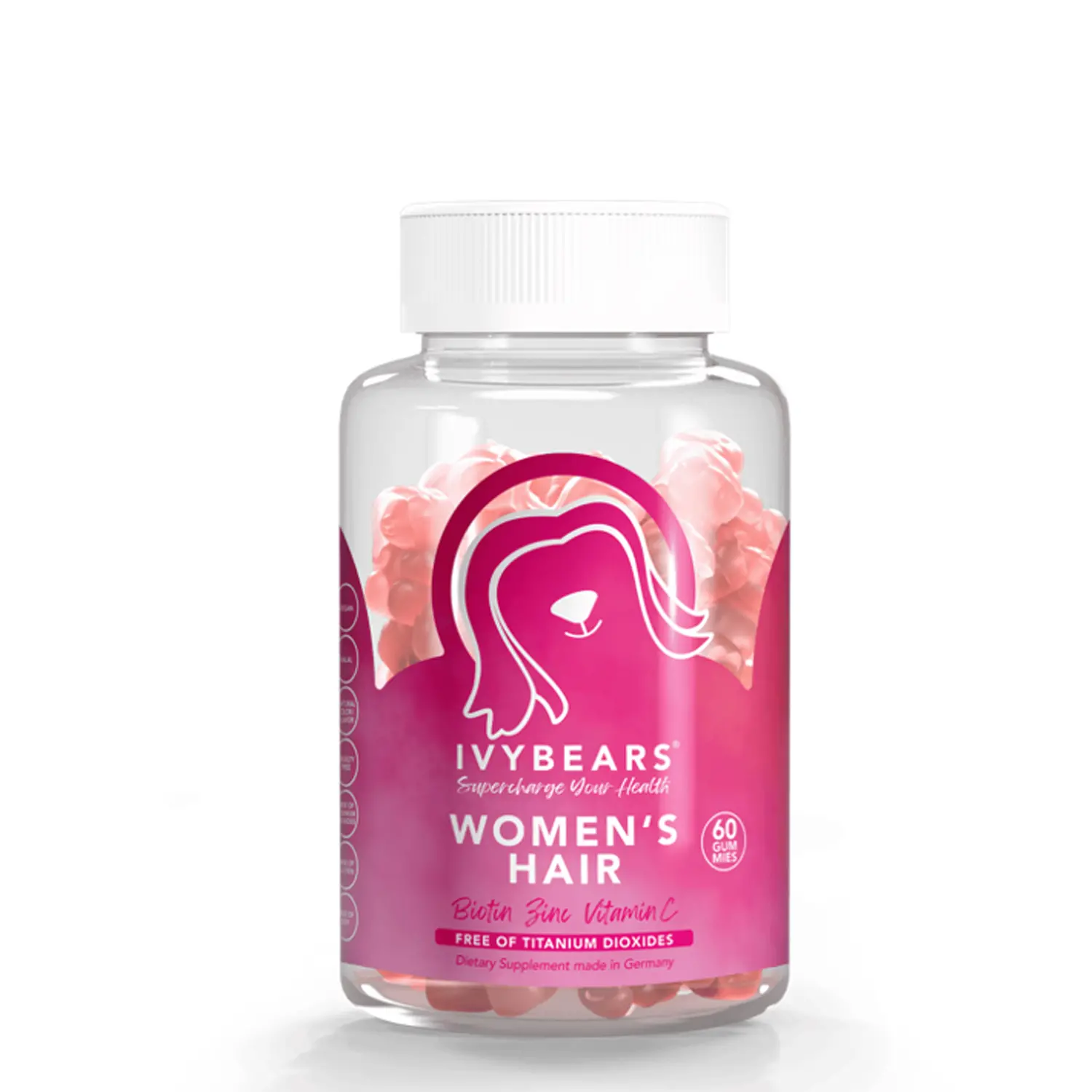 Ivybears Hair Vitamins For Women Suplemento Fortificante Cabelo E Unhas